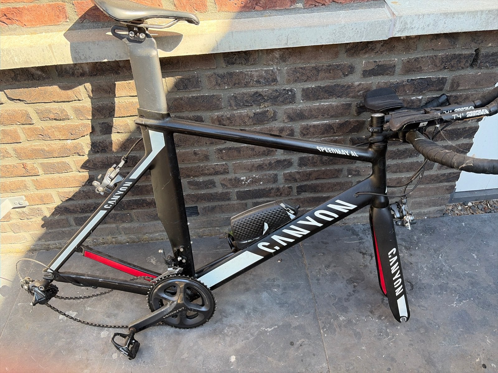 Canyon Speedmax ZO frame met disc, 4iii powerneter, Fietsen en Brommers, Gebruikt, Aluminium, 57 tot 61 cm, Meer dan 20 versnellingen
