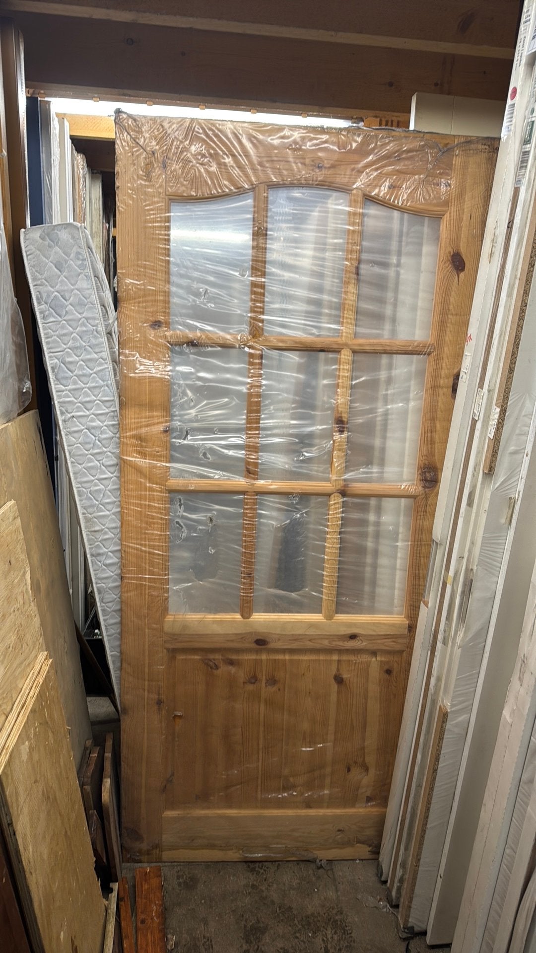 Opdek paneeldeur 93x211.5 cm linkshangend nr 035, Ophalen, 80 tot 100 cm, Binnendeur, Nieuw