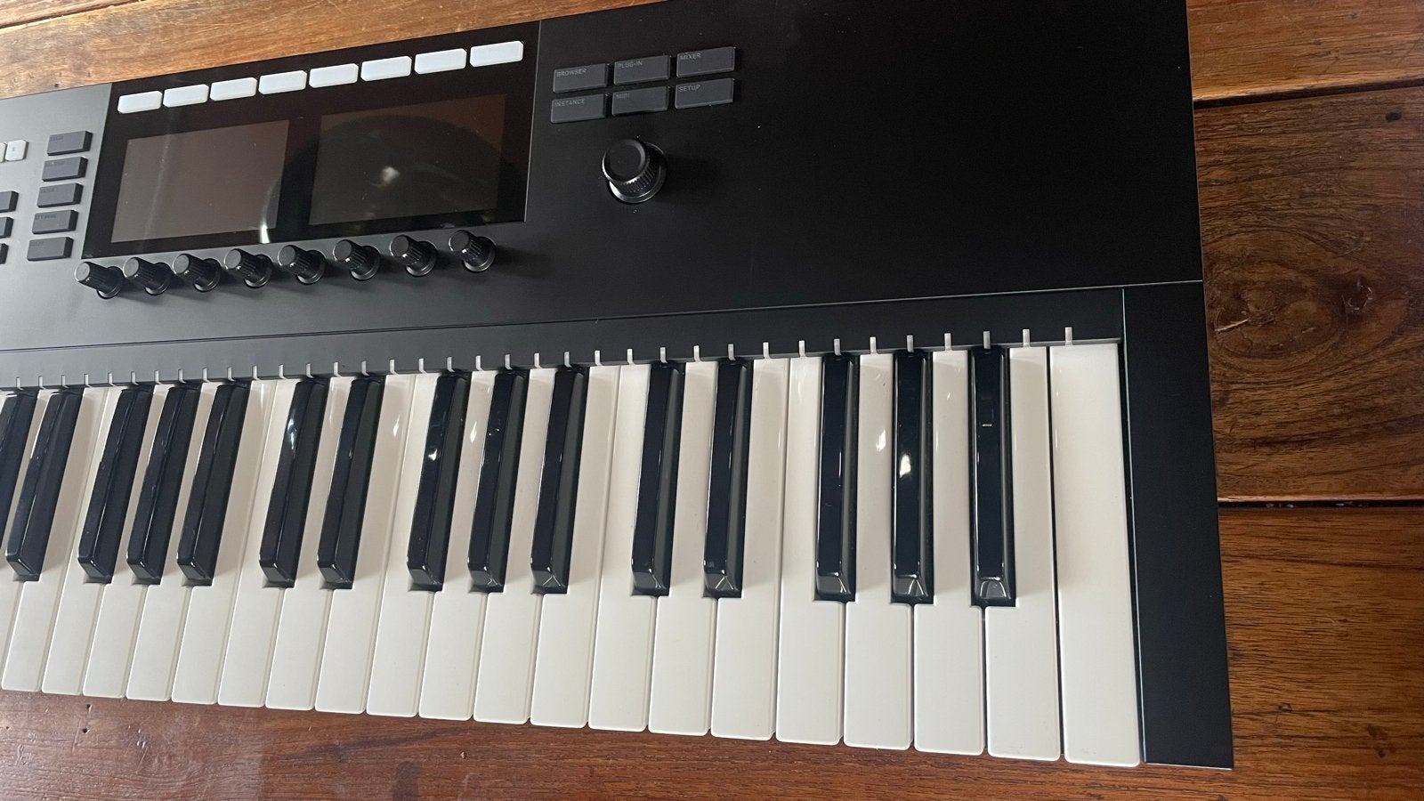 Native Instruments Komplete Kontrol S49 MK2 MIDI Keyboard, Muziek en Instrumenten, Midi-aansluiting, Ophalen of Verzenden, Zo goed als nieuw
