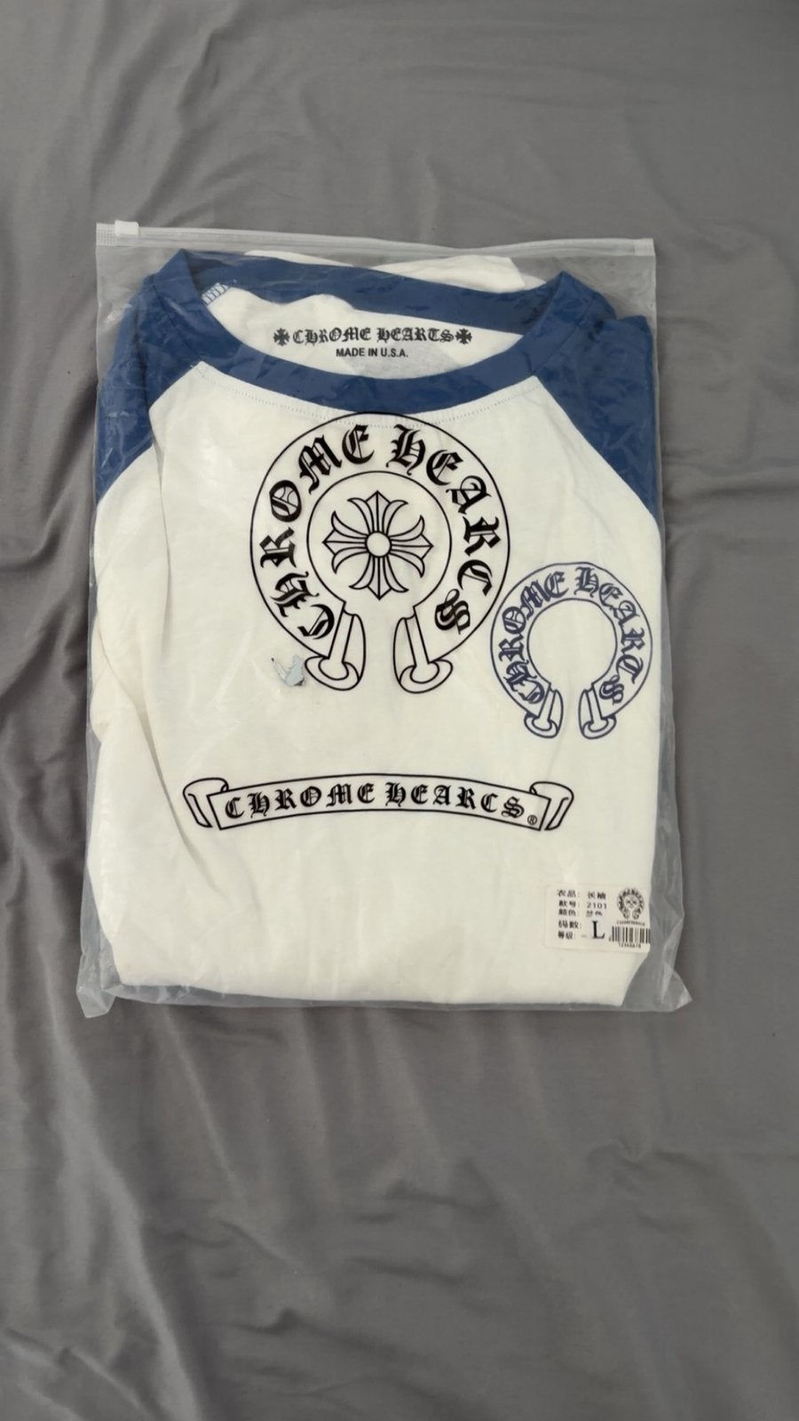 Chrome hearts long sleeve, Kleding | Heren, Ophalen of Verzenden, Nieuw, Maat 52/54 (L), Wit