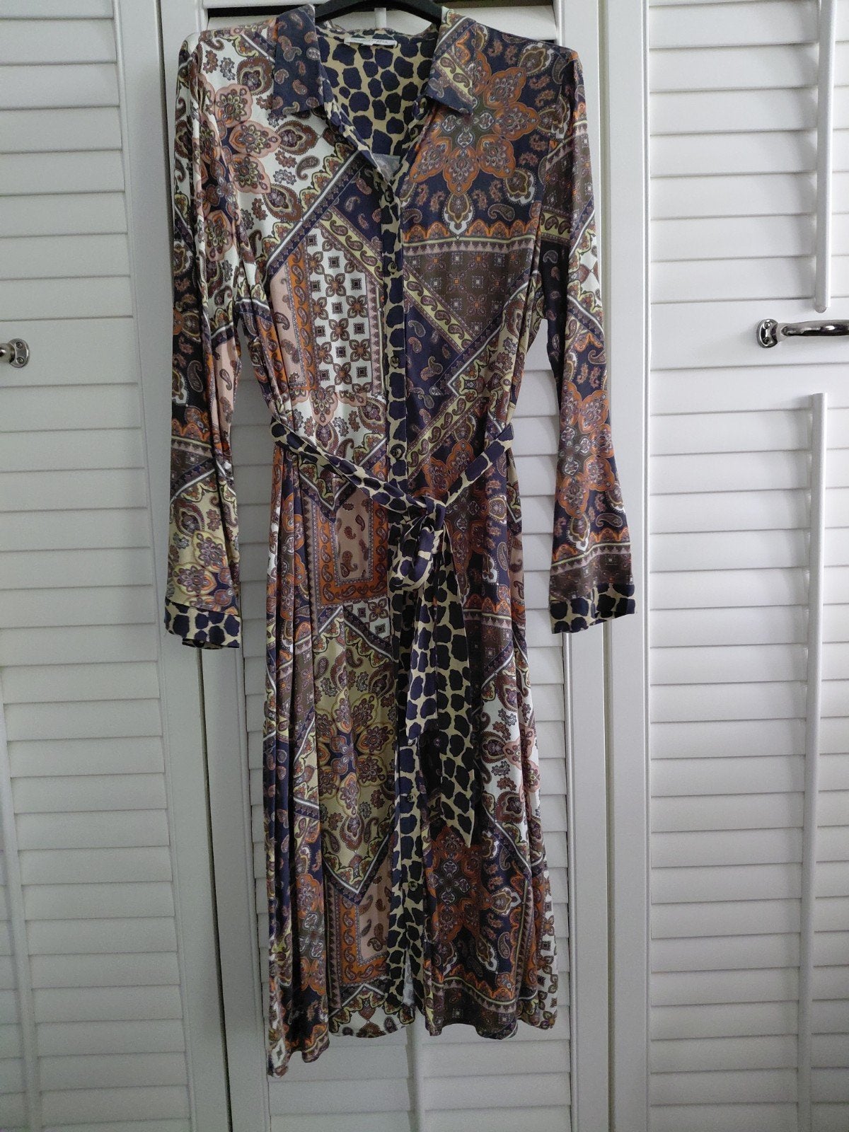 Tramontana jurk met paisley en dierenprint, Kleding | Dames, Jurken, Meerkleurig, Tramontana, Maat 46/48 (XL) of groter, Ophalen of Verzenden