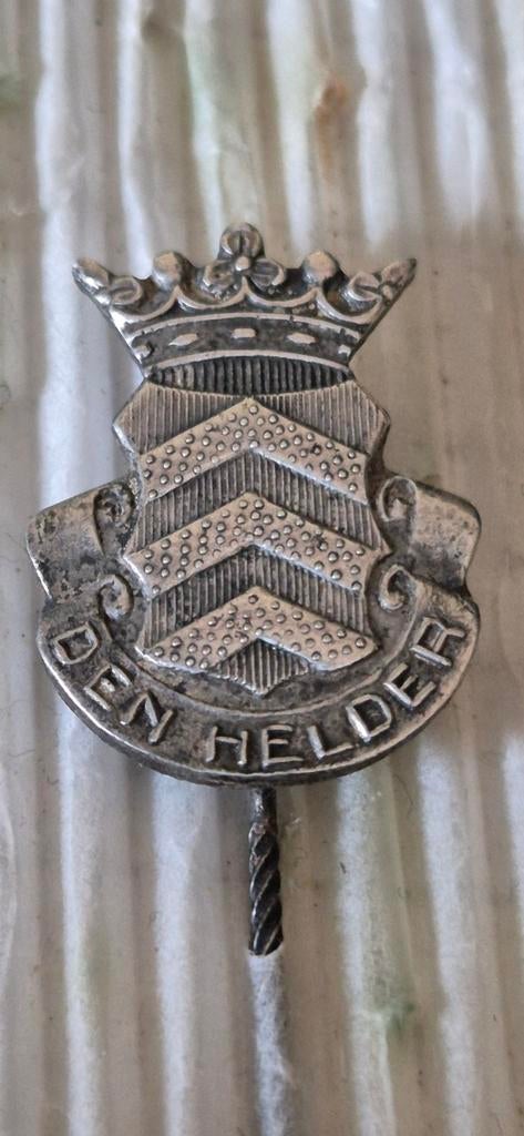 Speldje wapen van Den Helder, Ophalen of Verzenden, Zo goed als nieuw