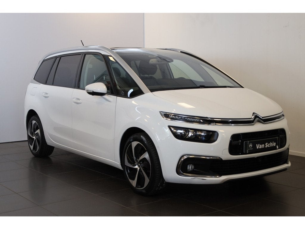 Citroën Grand C4 Picasso PT 180 Shine Automaat-8 Trekhaak |, Auto's, Citroën, Automaat, Gebruikt, 4 cilinders, 179 pk