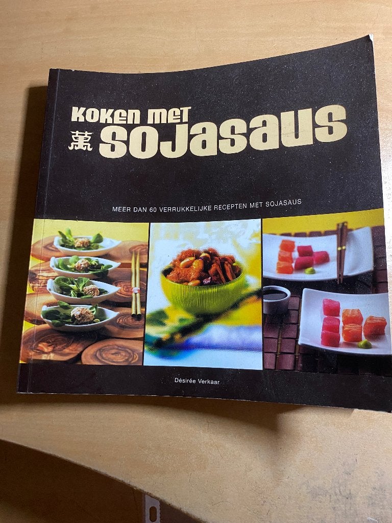 Koken met sojasaus, Ophalen of Verzenden, Zo goed als nieuw