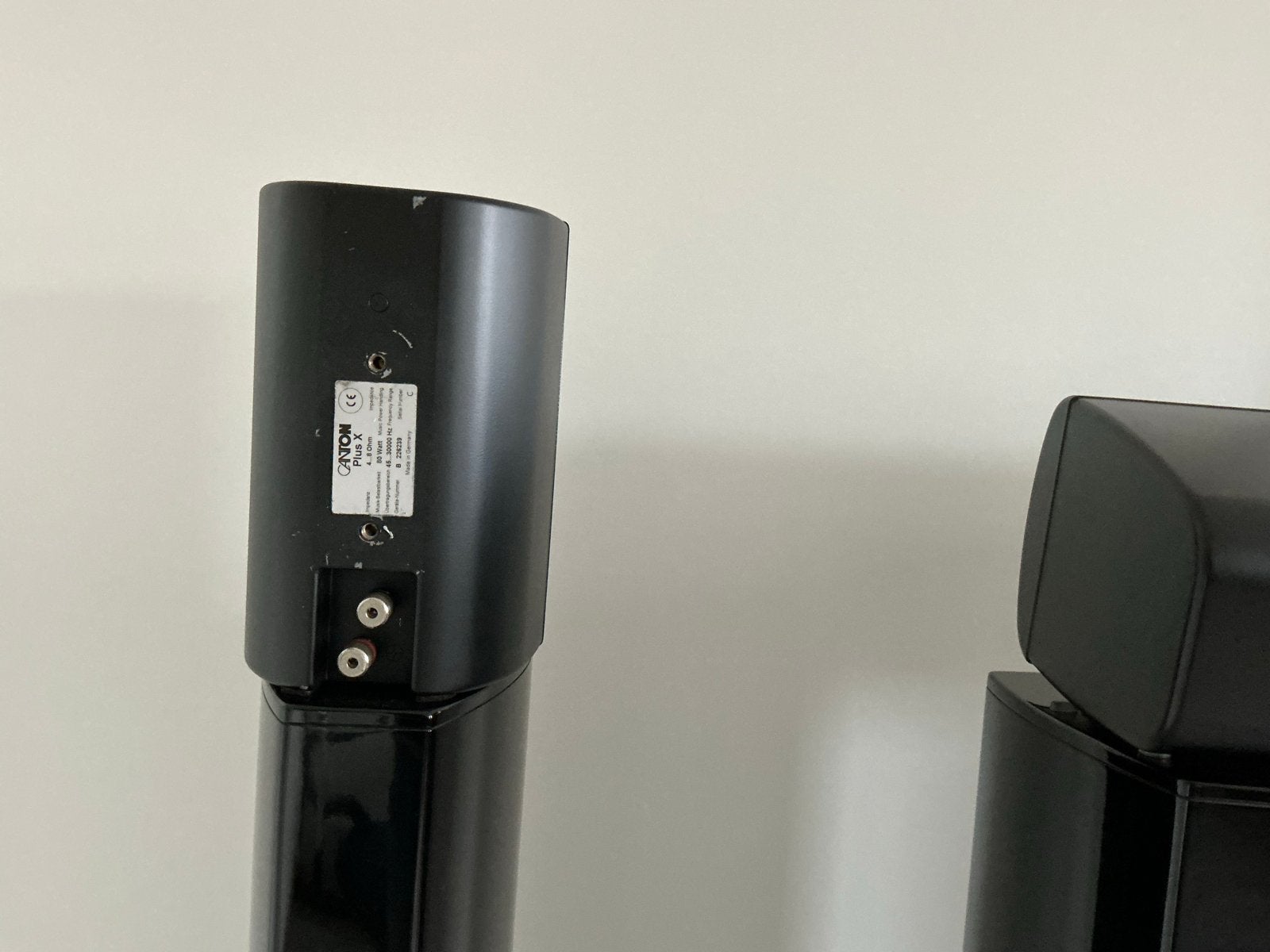 Canton Movie CD 300 7.1Speakers - Piano Zwart -, Gebruikt, Surroundset zonder subwoofer, 120 watt of meer, Ophalen