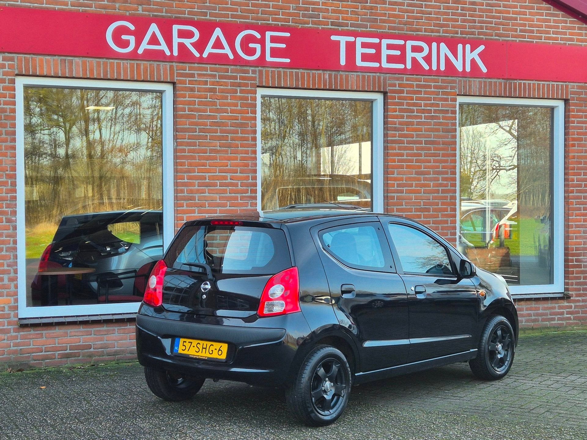 Nissan Pixo 1.0 Acenta 68PK 5drs airco, elektr.ramen, stuurb, Auto's, Voorwielaandrijving, Euro 5, Stof, Gebruikt