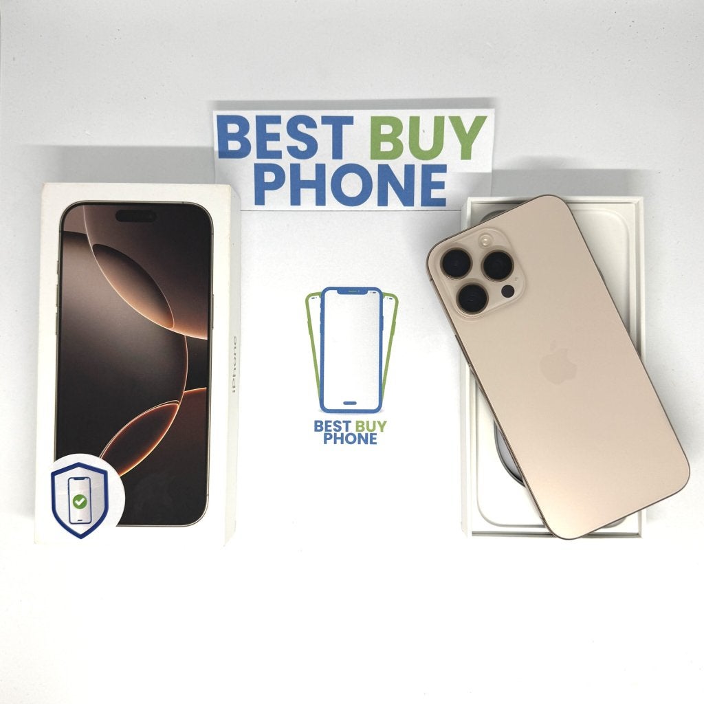 iPhone 16 Pro Max 512GB goud /krasvrij /91% batt /garantie, 512 GB, Apple, Zonder simlock, Zonder abonnement