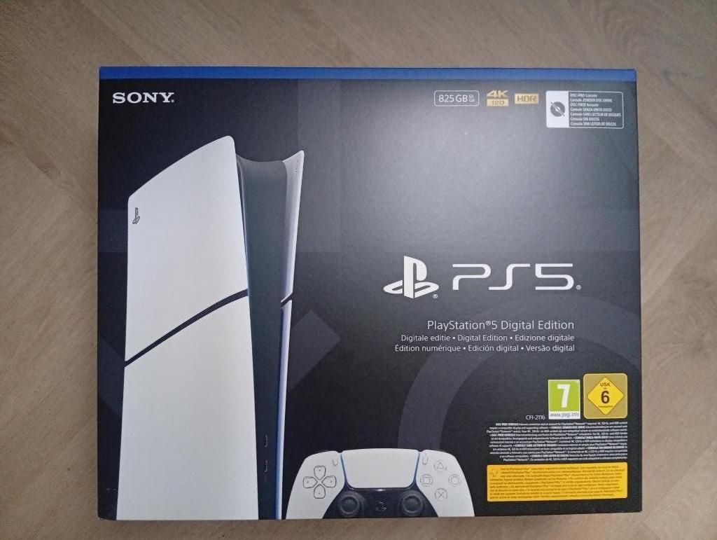 Playstation PS5 Digital NEW SEALED incl 2 jaar garantie, Ophalen, Zo goed als nieuw