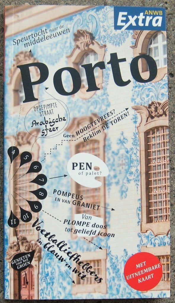 Porto (ANWB-Extra), Europa, Ophalen of Verzenden, Zo goed als nieuw, Reisgids of -boek