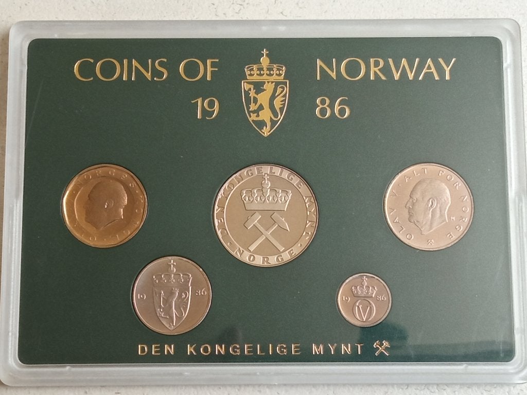 Noorwegen jaarset 1986., Ophalen of Verzenden, Overige landen, Setje
