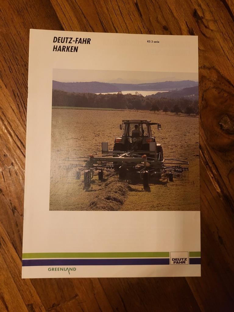tractor folder Deutz-Fahr harken, Ophalen of Verzenden, Zo goed als nieuw