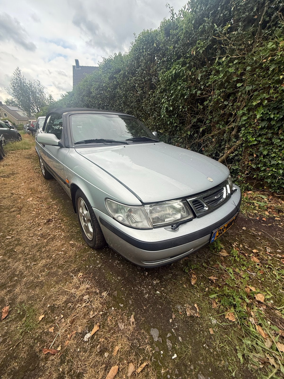 Saab 9-3 2.0 T Cabrio AUT 2000 Grijs, 4 cilinders, Cabriolet, 4 stoelen, Particulier