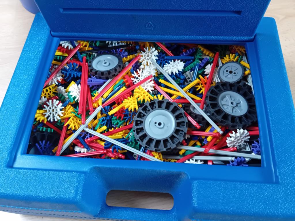 Koffer vol met K'nex - diverse sets, Ophalen of Verzenden, Gebruikt, K'nex