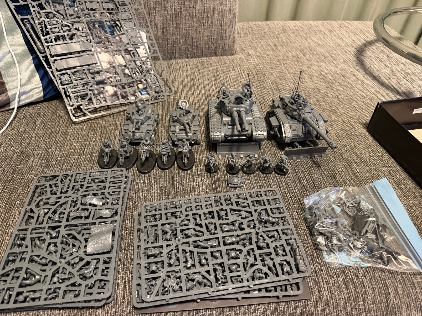 Astra Militarum Collectie; zie foto’s, Hobby en Vrije tijd, Ophalen of Verzenden, Zo goed als nieuw, Warhammer 40000, Figuurtje(s)