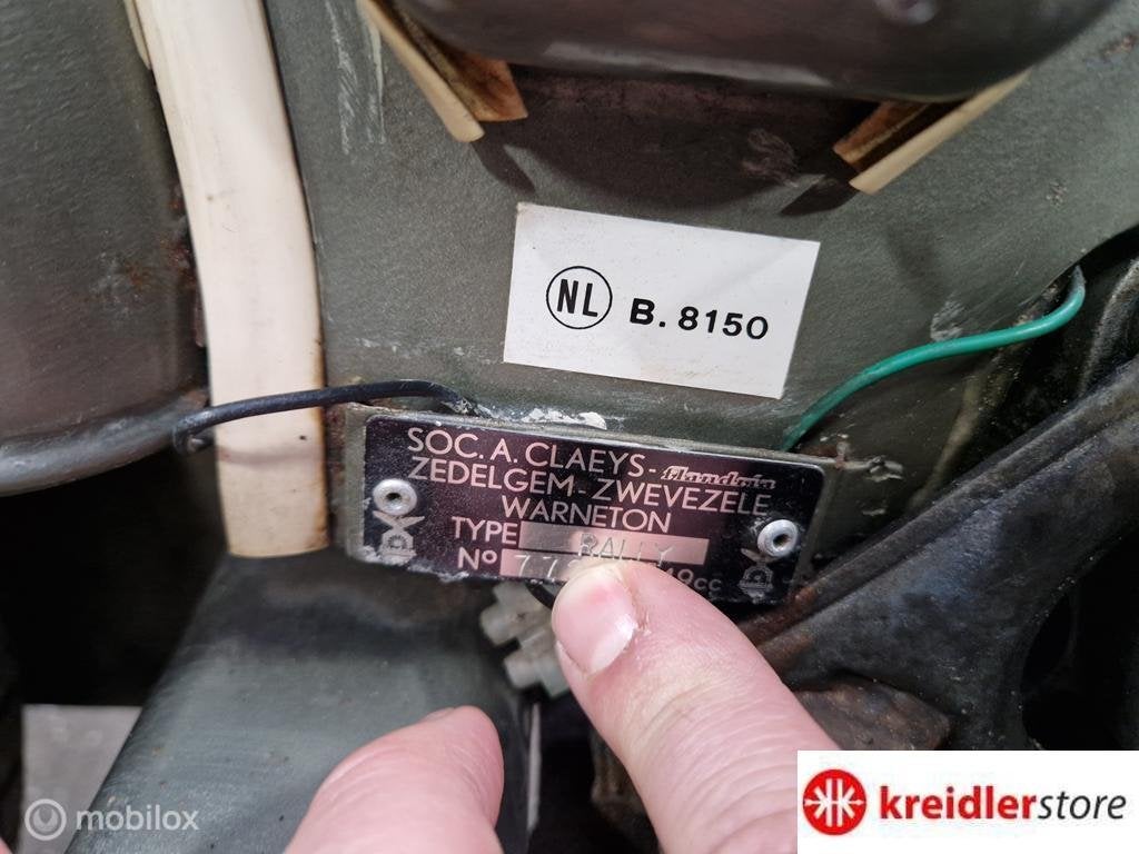 Flandria Rally 4V origineel Nederlands geleverd zonder kent., Fietsen en Brommers, Brommers | Oldtimers, Overige merken, Flandria