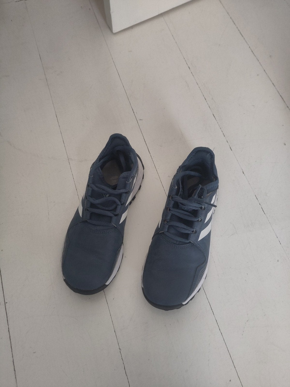 Adidas hockeyschoenen - Blauw - Maat 34, Ophalen of Verzenden, Gebruikt, Schoenen