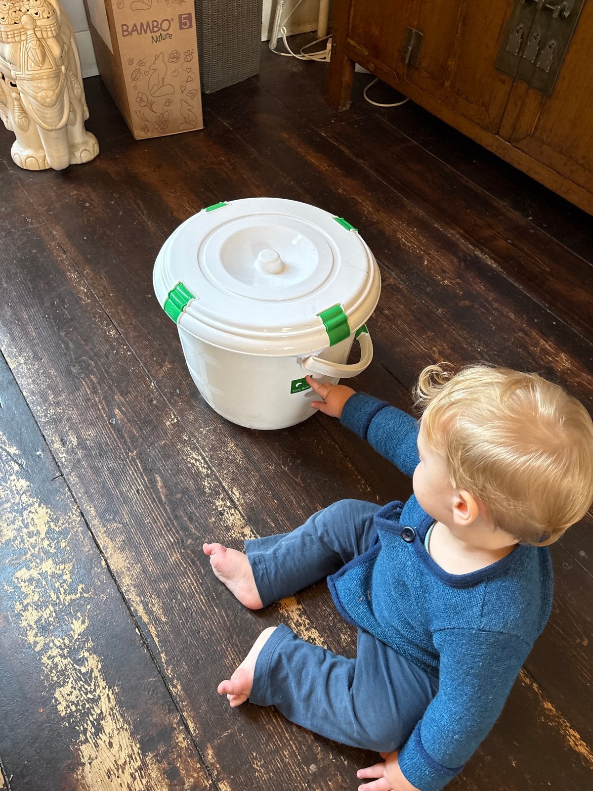 Totsbots Wasluier Emmer met Wasnet, Kinderen en Baby's, Ophalen, Gebruikt