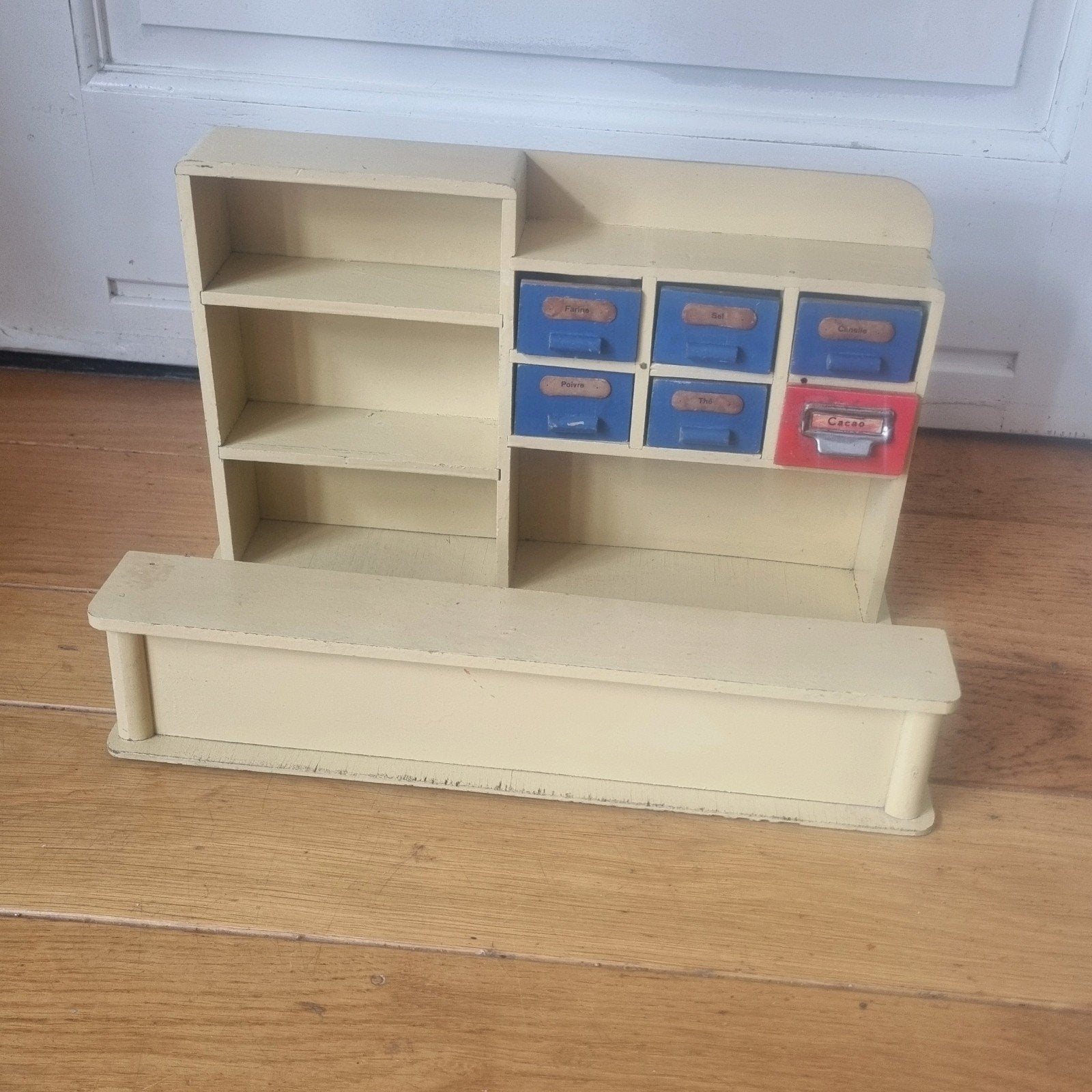 Vintage Houten Kruidenierswinkeltje Speelgoed, Ophalen of Verzenden, Gebruikt, Overige typen