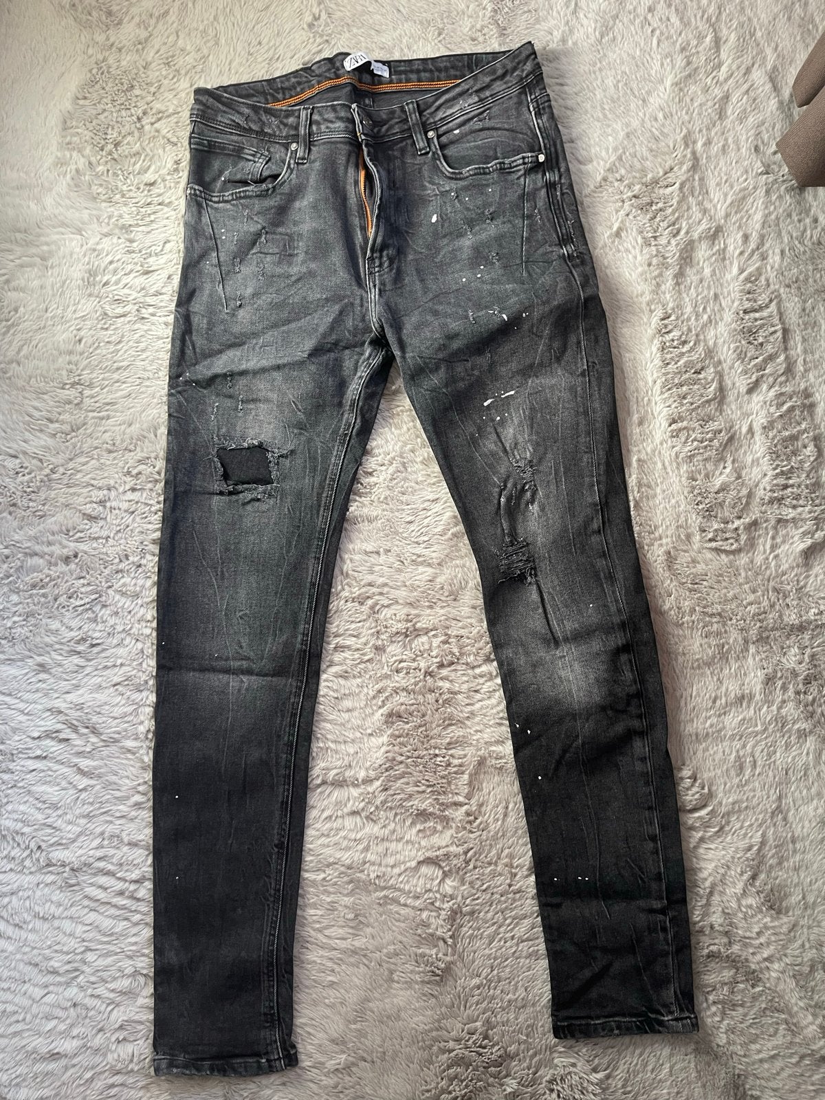 Zara Jeans Zwart W32, Ophalen of Verzenden, Gedragen, Zwart, W32 (confectie 46) of kleiner