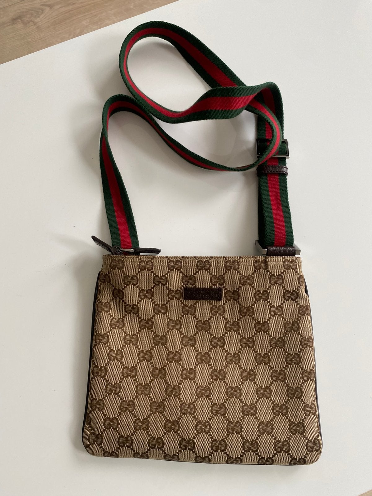 Gucci originele schoudertas, Ophalen of Verzenden, Gebruikt, Zwart