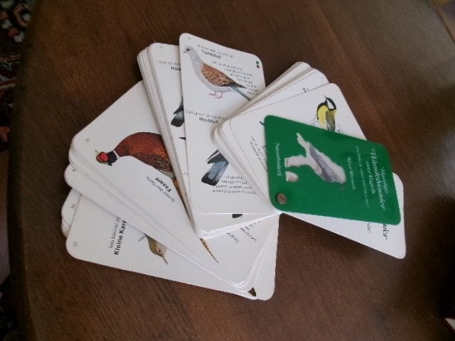 handige wandelwaaier over vogels, Verzenden, Zo goed als nieuw, Natuur algemeen