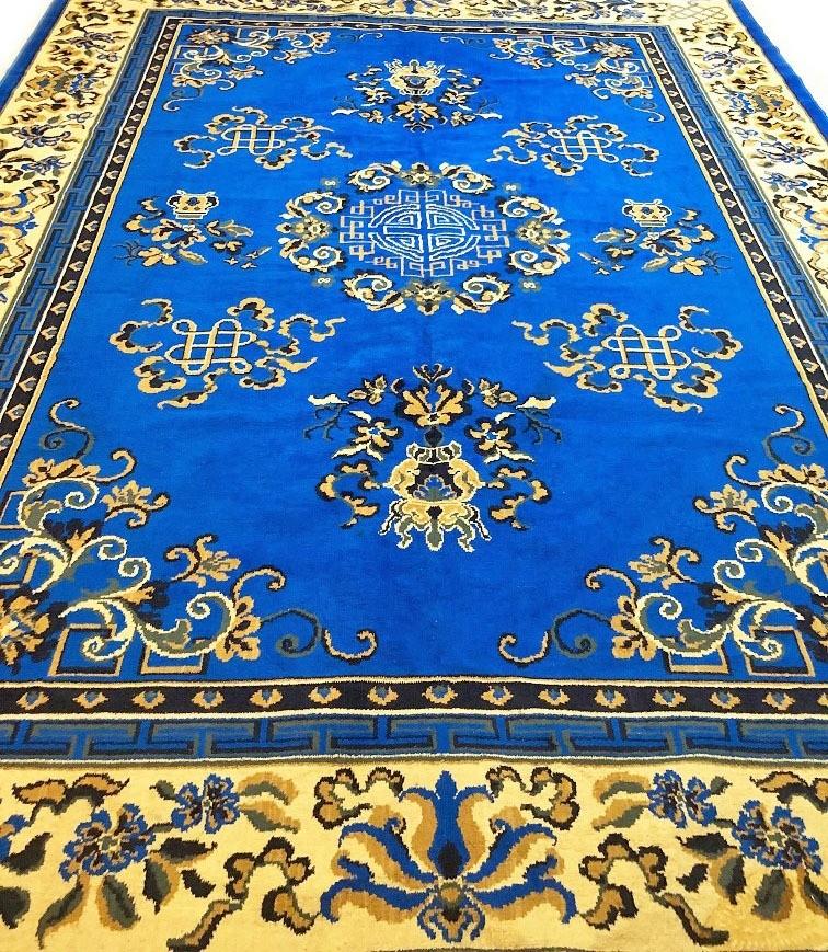 Grote Chinees tapijt - Art deco - klassiek vloerkleed wol