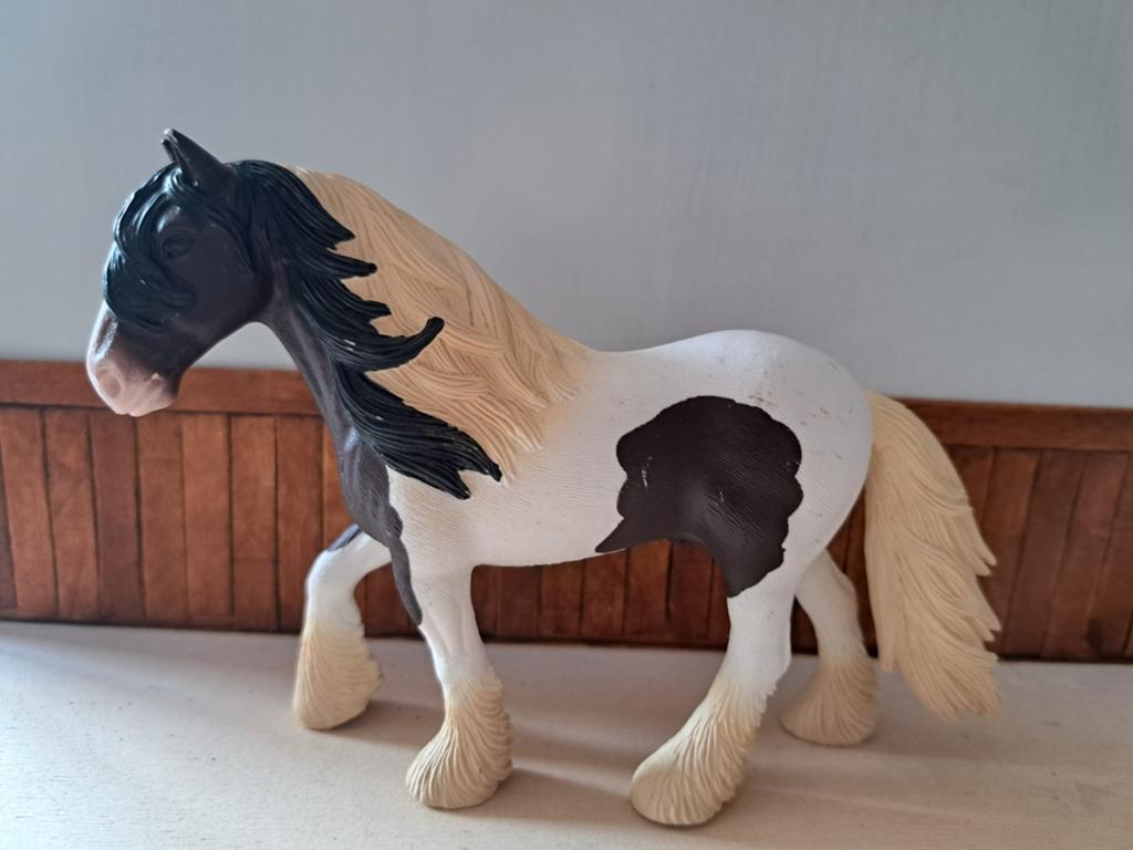 Schleich tinker hengst, Ophalen of Verzenden, Zo goed als nieuw, Paard, Beeldje of Figuurtje