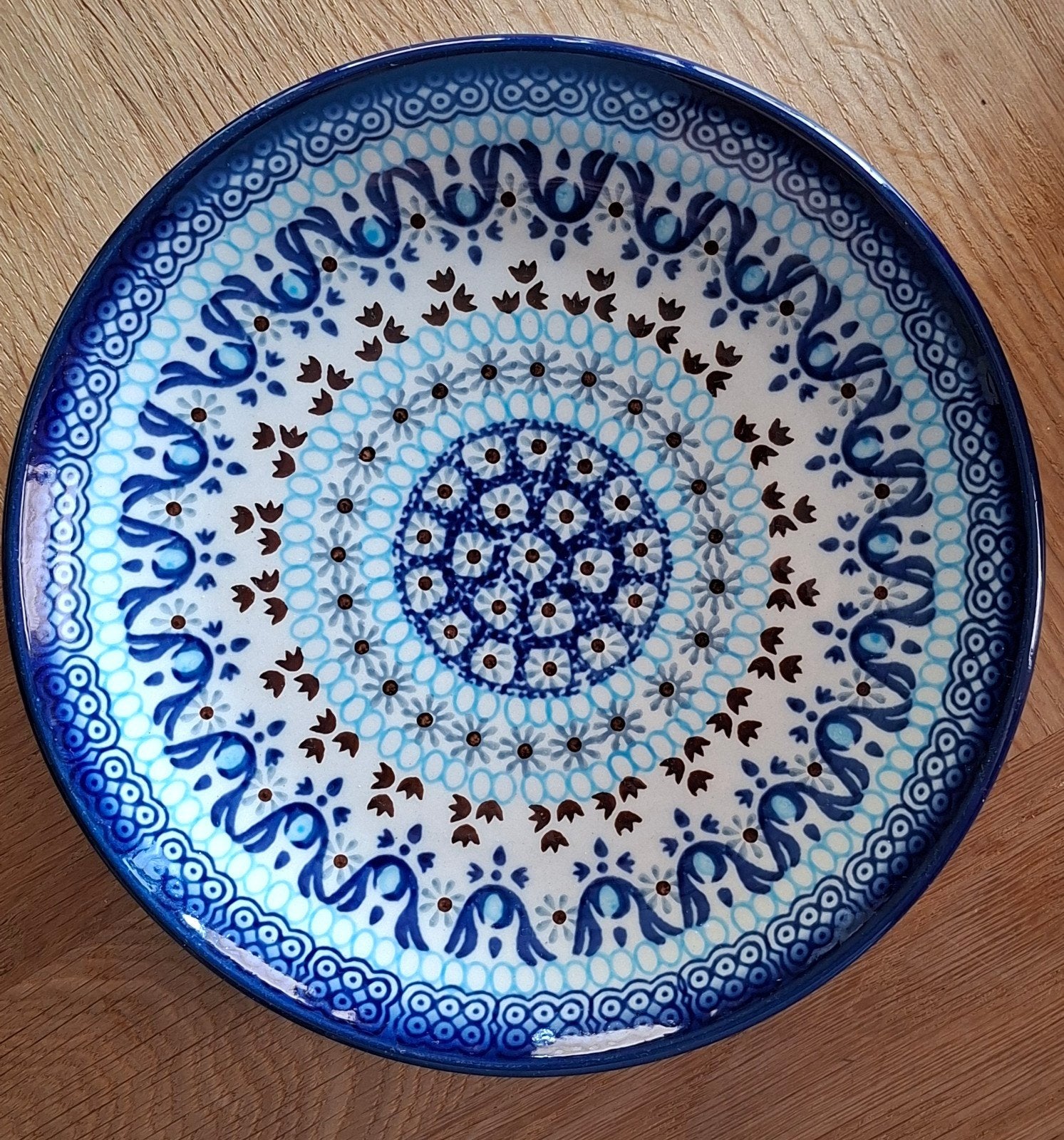 Bunzlau Castle ontbijtbord - 20 cm - Marrakech, Gebruikt, ., Keramiek, Ophalen of Verzenden