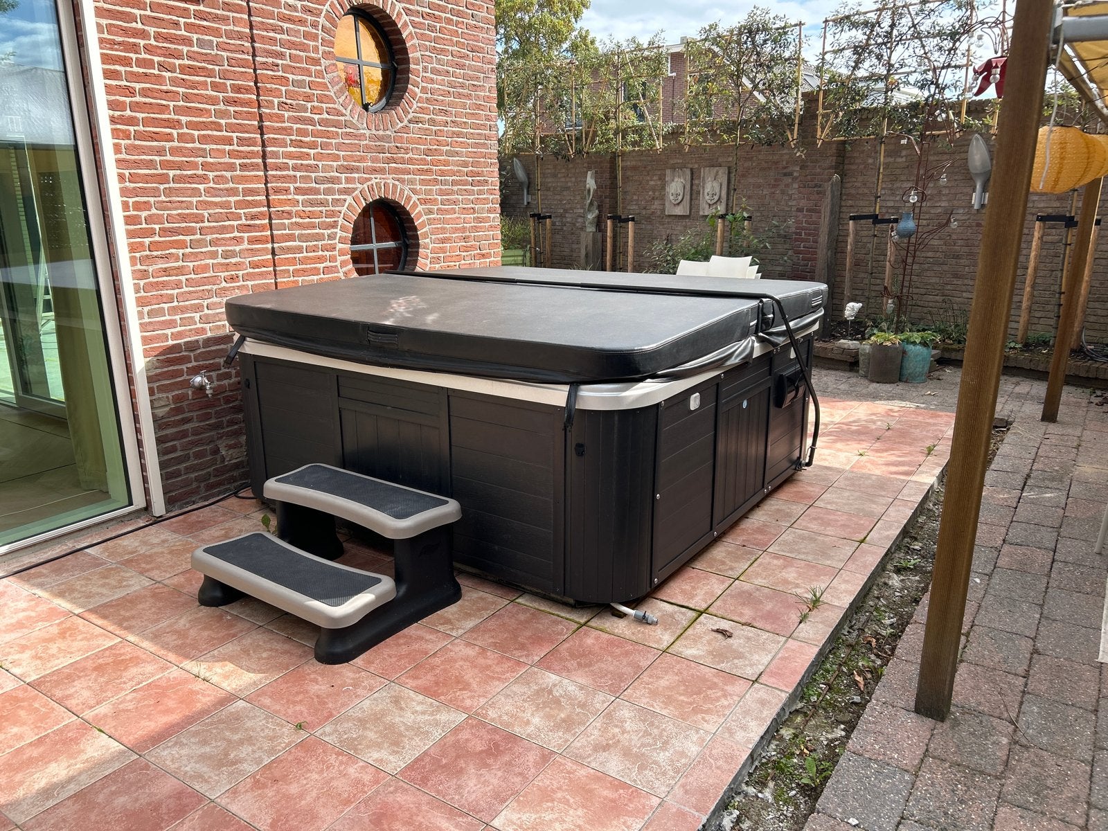 Jacuzzi ArtesianSpas Dove Canyon (kleine lekkage), Ophalen, Gebruikt, 200 tot 300 cm, Vierkant