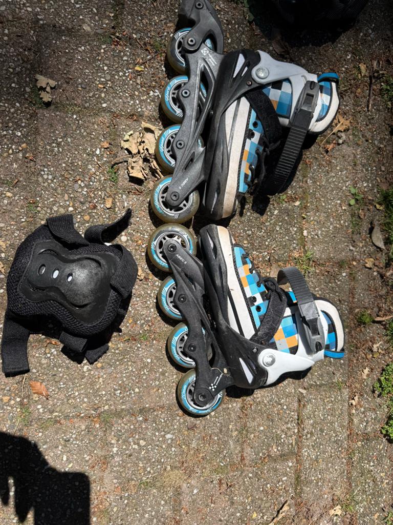 Verstelbare skeelers maat 29-33, Sport en Fitness, Ophalen, Kinderen, Inline skates 4 wielen, Verstelbaar