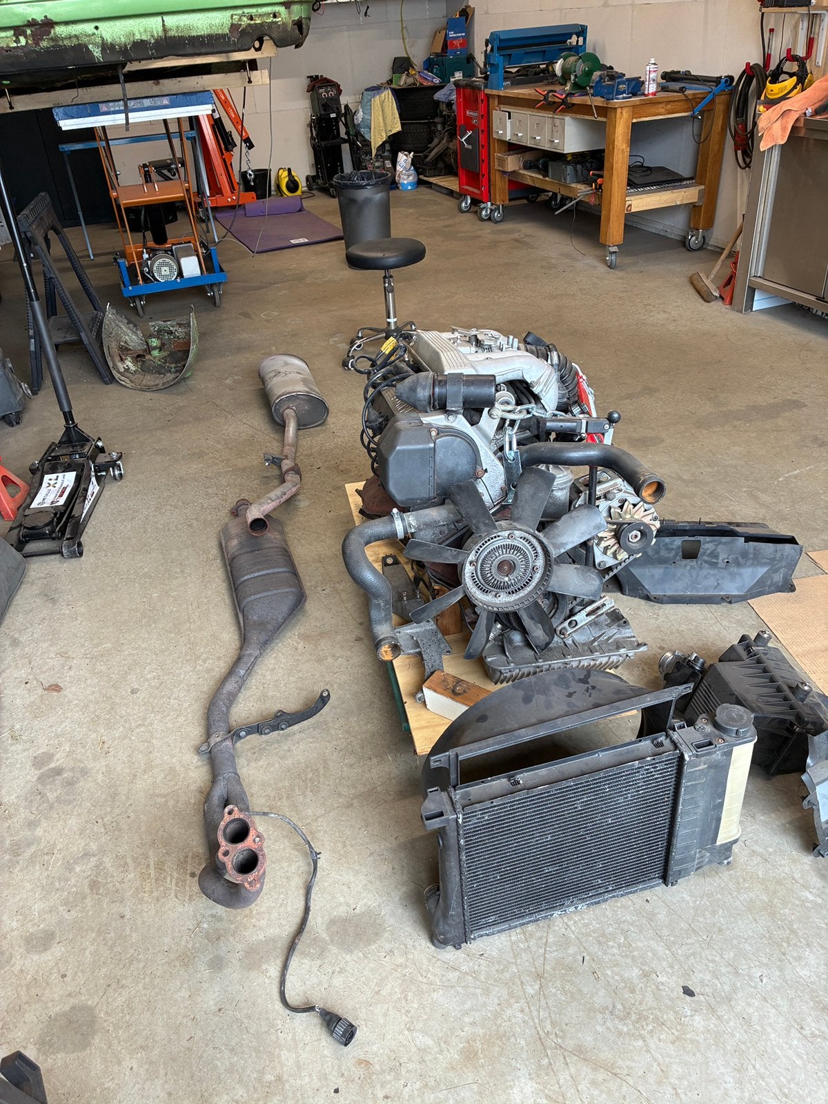 Bmw e30 m40b18 en m40b16 motorblok, Ophalen, BMW