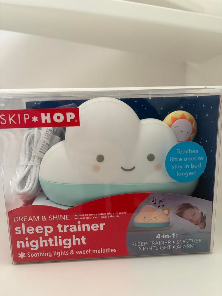 Skip Hop Slaaptrainer Nachtlampje - Droom & Schijn Wolk, Ophalen of Verzenden, Nieuw, Lamp
