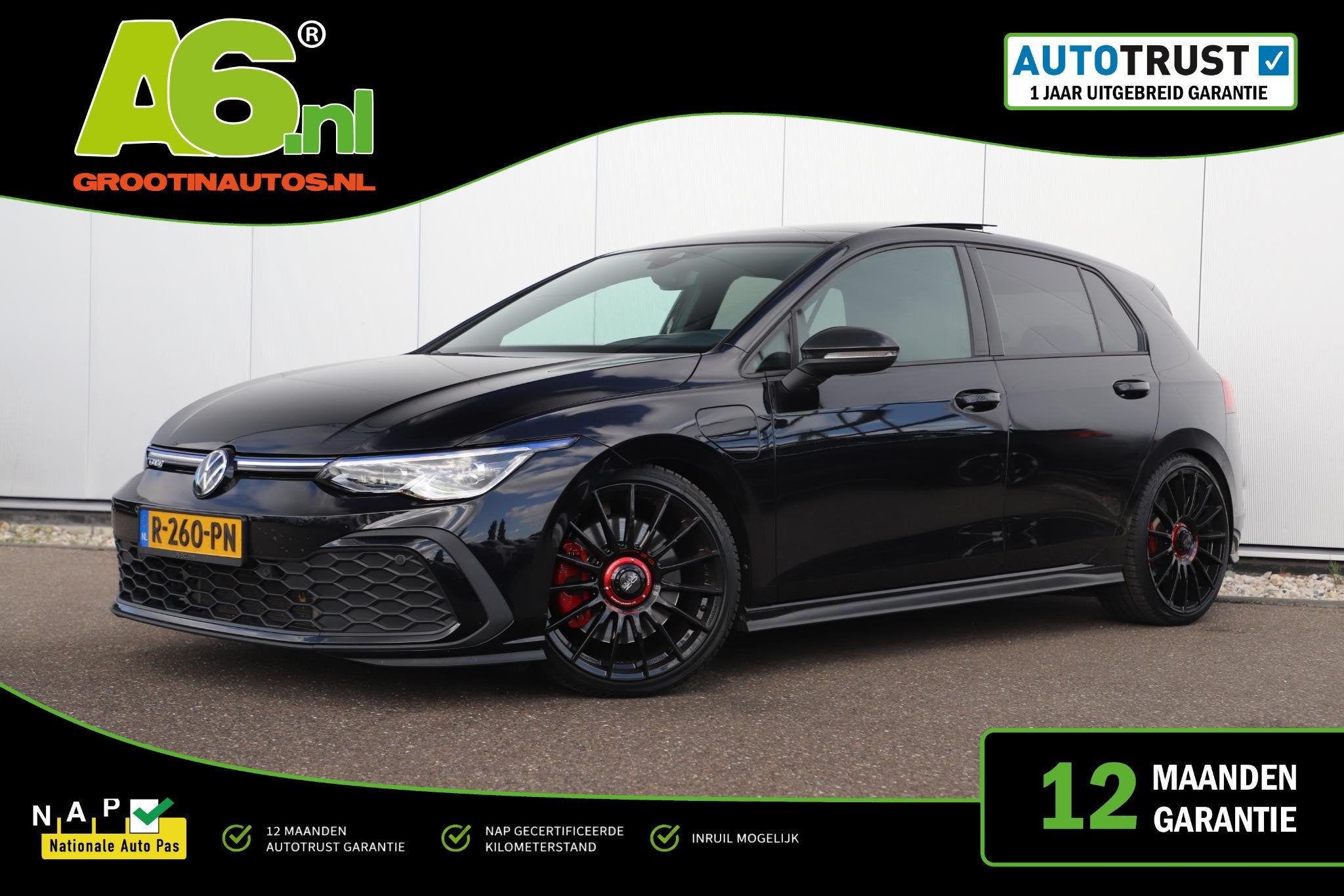 Volkswagen Golf 1.4 eHybrid GTE 245PK SOH 96% Panoramadak IQ, Auto's, Gebruikt, Euro 6, 4 cilinders, Met garantie (alle)