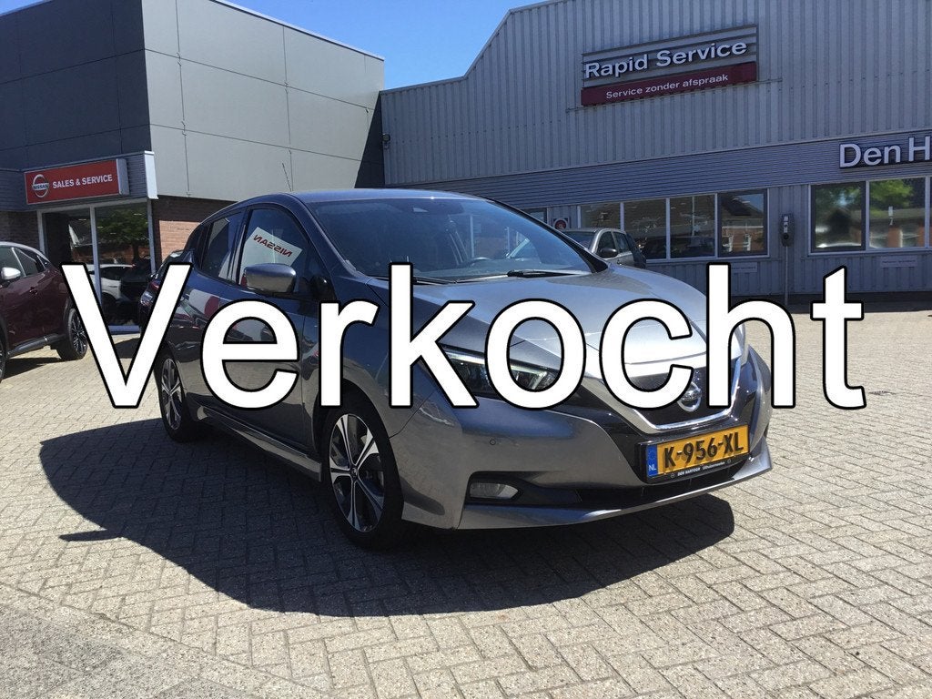 Nissan Leaf N-Connecta 40 kWh (bj 2021, automaat), 12 maanden, Gebruikt, Origineel Nederlands, 1480 kg