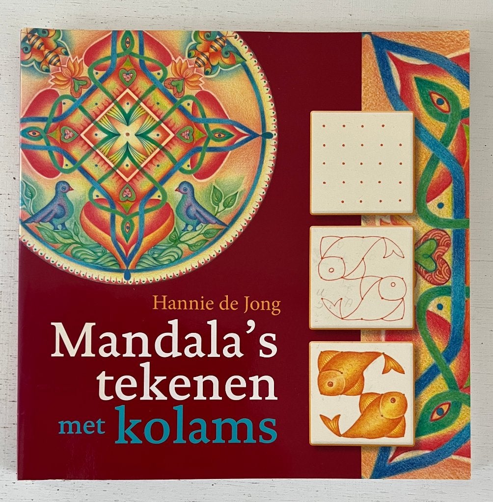 Mandala's tekenen met kolams - Hannie de Jong, Boeken, Ophalen of Verzenden, Zo goed als nieuw, Overige typen