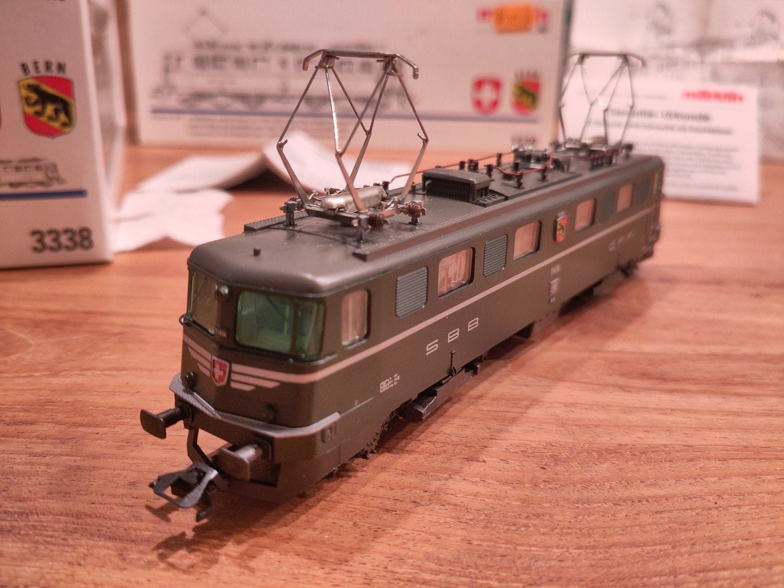 Märklin H0 3338 SBB Ae 6/6 | OVP |  Zeer nette staat, Wisselstroom, Locomotief, Ophalen of Verzenden, Zo goed als nieuw
