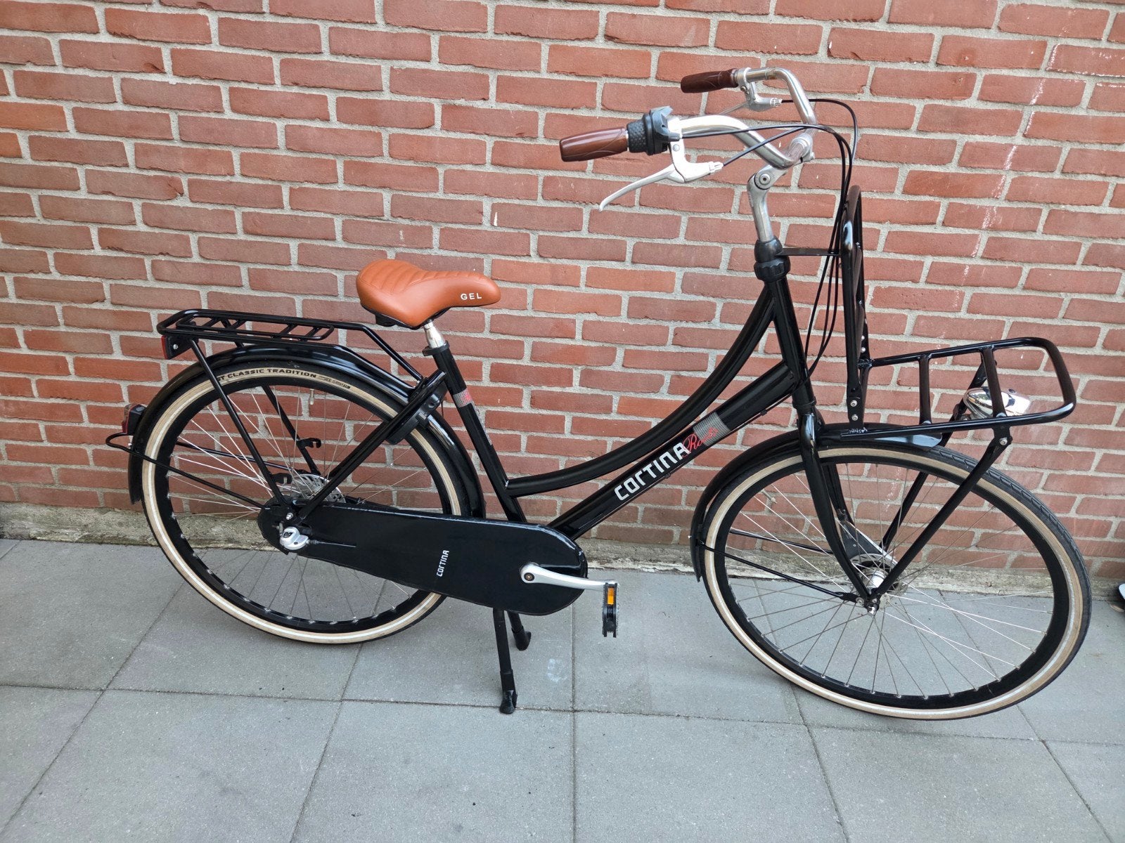 Cortina Roots Transportfiets 28 inch. Met 3 versnellingen., Ophalen, Gebruikt, Versnellingen, 0 zitjes