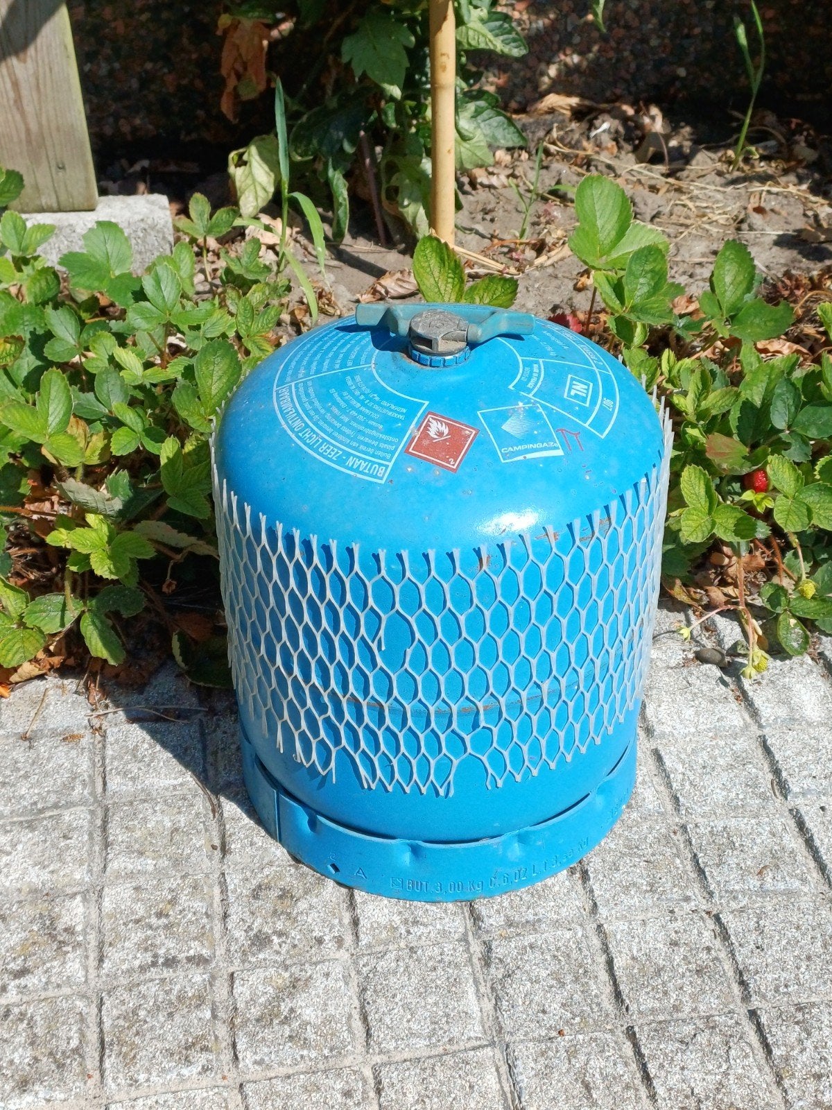 campingaz gasfles 907 (80% vol), Ophalen, Gebruikt