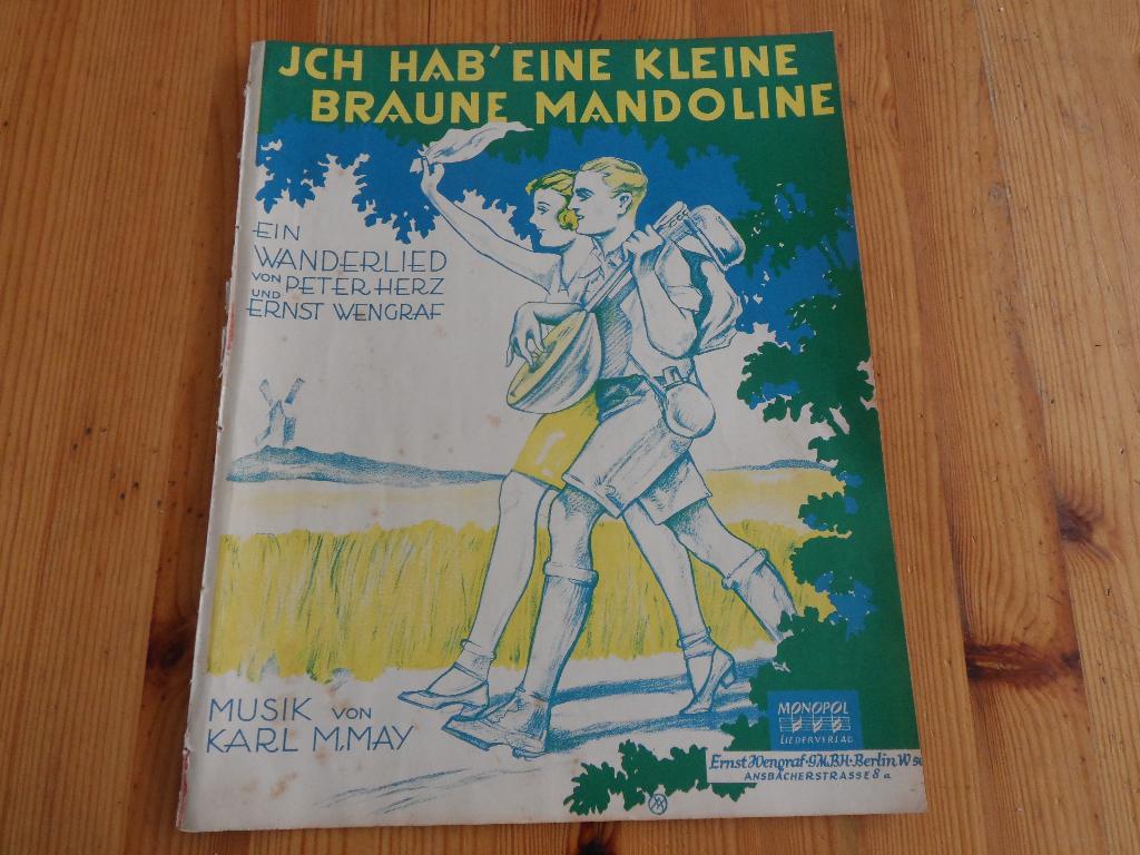 Ich hab' eine kleine braune mandoline - karl m. May, Zang, Gebruikt, Ophalen of Verzenden, Artiest of Componist