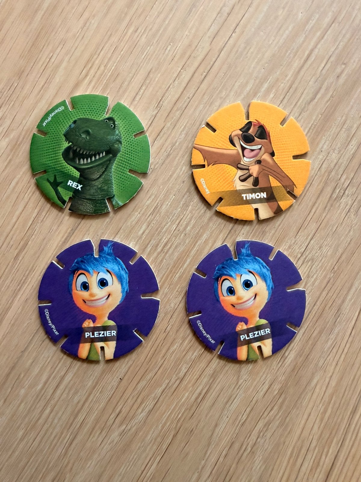 Disney Pixar Diskeyz AH - Plezier, Timon, Rex, Verzamelen, Albert Heijn, Ophalen