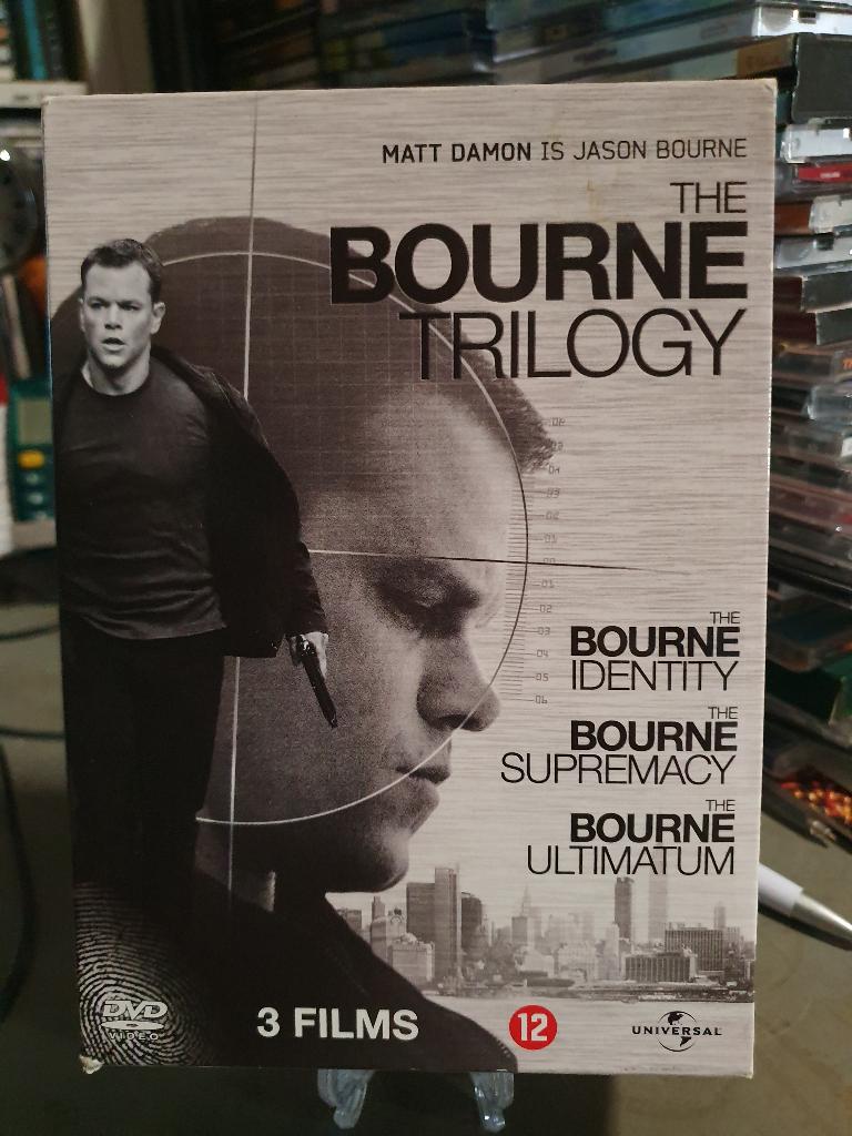 The Bourne trilogy (3DVD box), Vanaf 12 jaar, Ophalen, Zo goed als nieuw