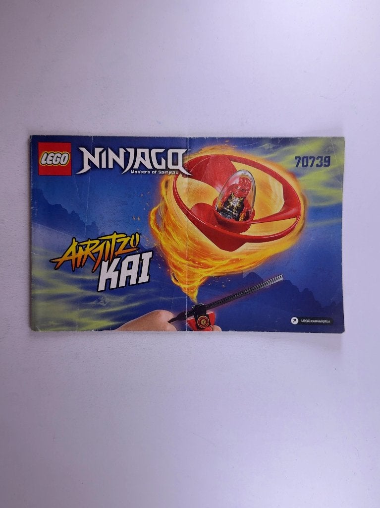 LEGO Ninjago 70739 (Instructions) Airjitzu Kai Flyer, Gebruikt, Lego, Overige typen, Ophalen of Verzenden