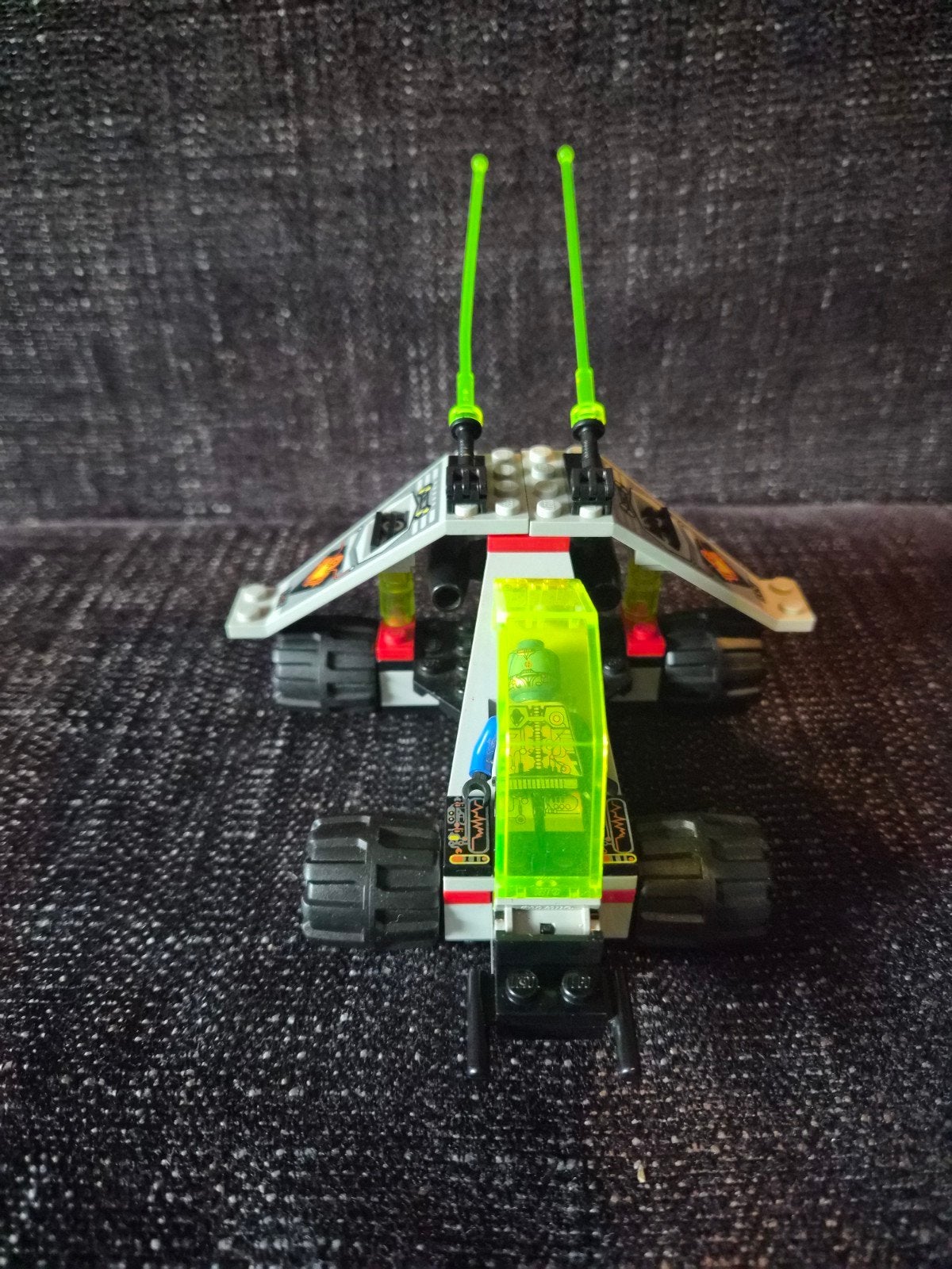 LEGO Space UFO 6829 Radon Rover 1997 Compleet + Boekje, Gebruikt, Lego, Compleet, Ophalen of Verzenden