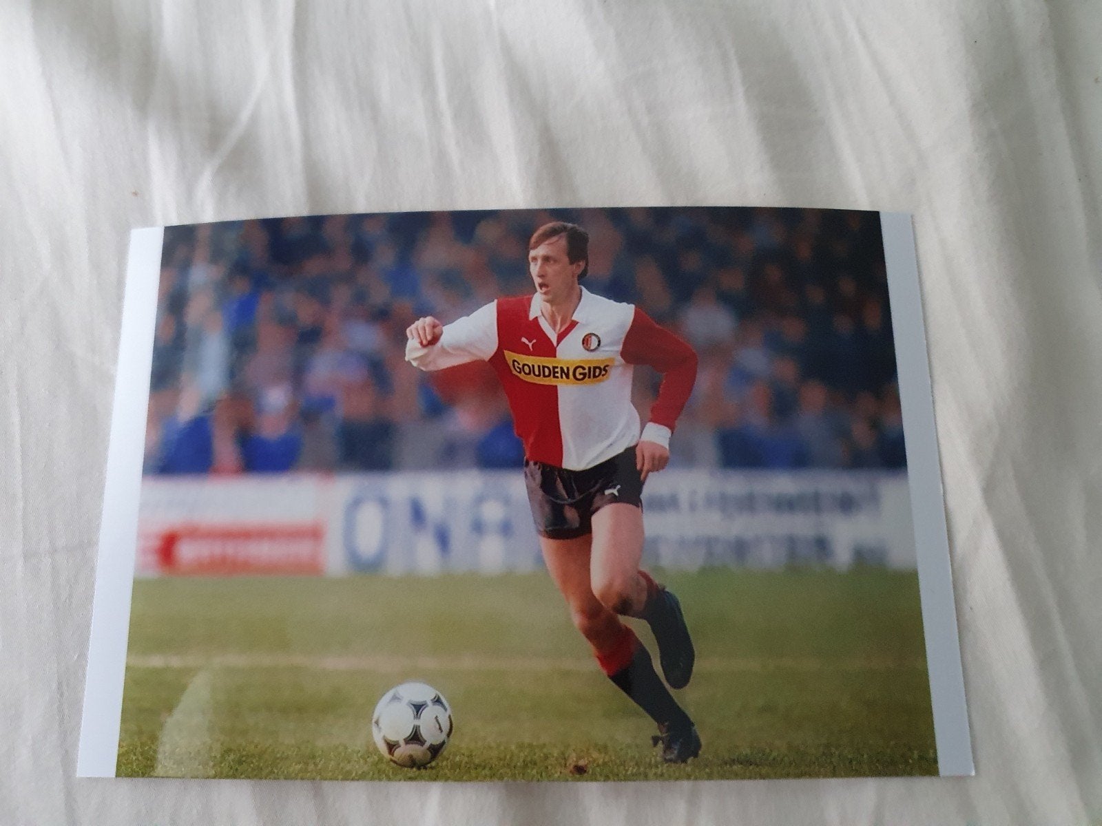 Johan Cruijff Feyenoord, Ophalen of Verzenden, Zo goed als nieuw, Ajax, Poster, Plaatje of Sticker