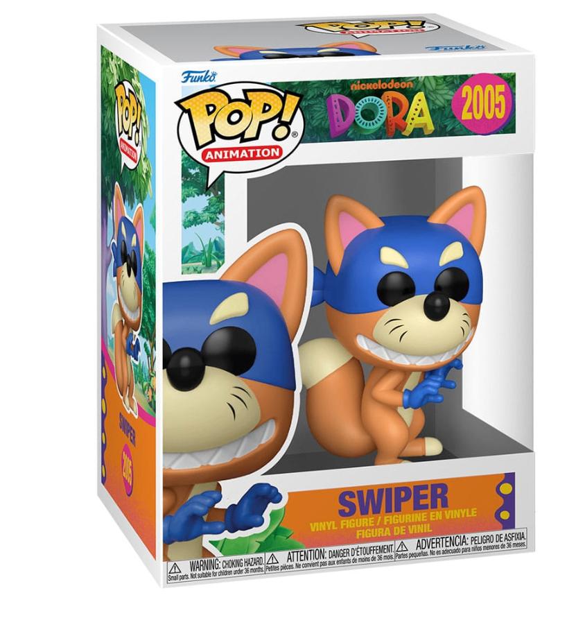 FUNKO - Animation - Dora - 2005 - Swiper, Funko EU, B.V., 1077 XV Amsterdam, https://funko.com/nl/Contact-Funko-Customer-Care-Form/15