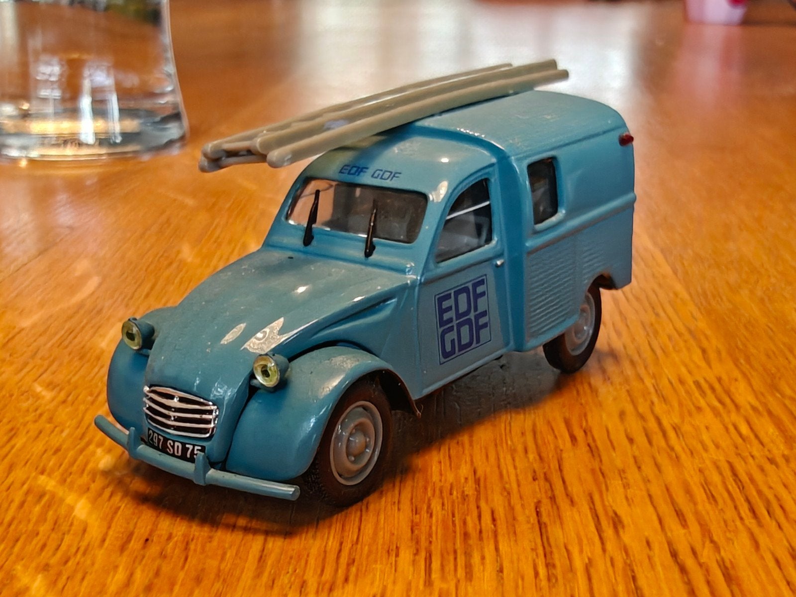 Norev Citroen 2CV AZU EDF GDF EEND, Ophalen of Verzenden, Nieuw, Auto