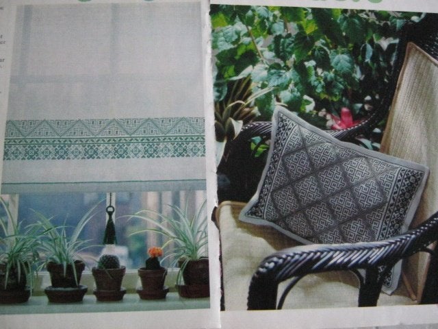 Borduurpatroon  Mooie randen nr 1312 do, Verzenden, Nieuw, Handborduren, Patroon