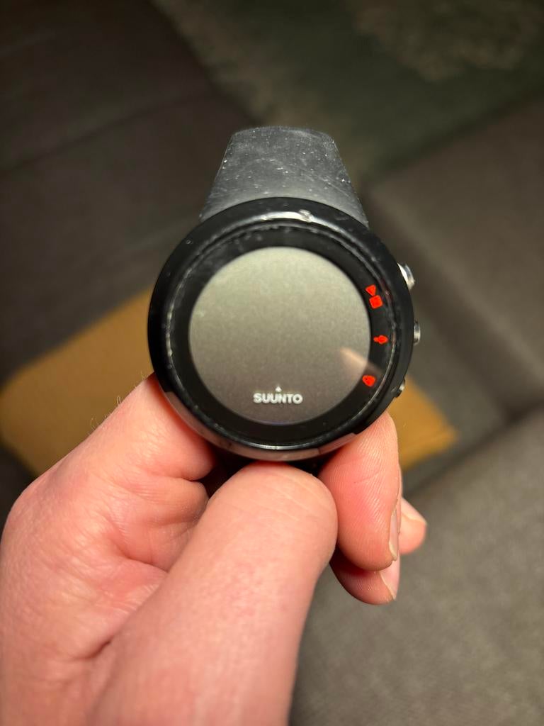 Suunto M2 Sporthorloge met hartslagband, Ophalen, Hartslag, Gebruikt, Zwart