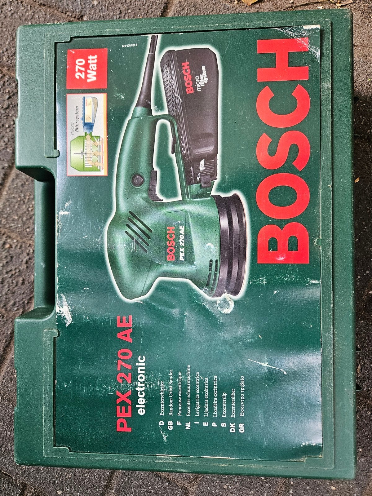 Bosch PEX 270 AE Electrische Schuurmachine, Ophalen of Verzenden