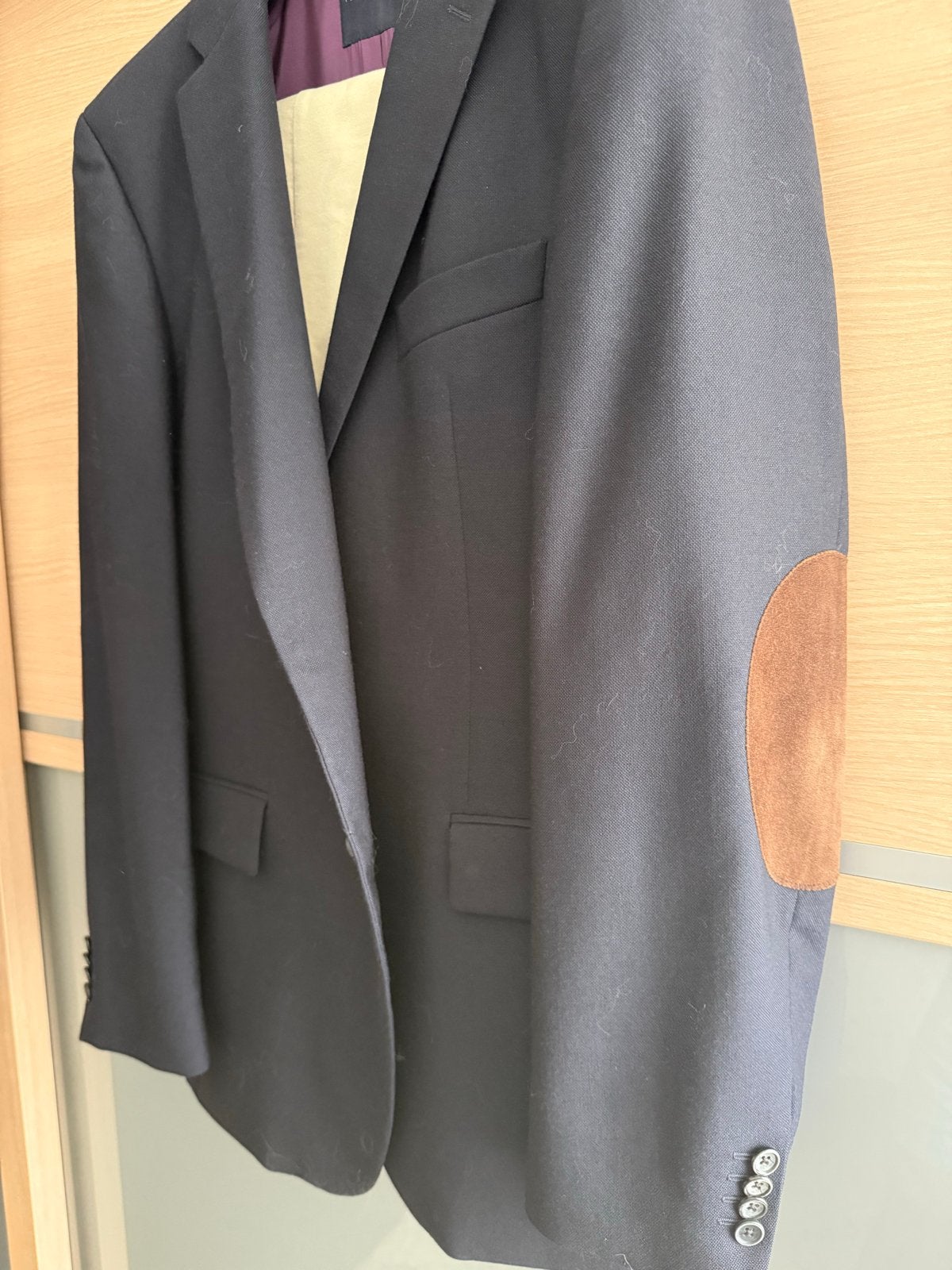 Colbert Tommy Hilfiger, Kleding | Heren, Kostuums en Colberts, Gedragen, Maat 48/50 (M), Blauw, Ophalen of Verzenden